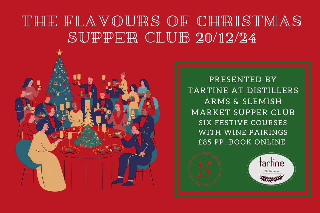 The Flavours of Christmas Supper Club 20th December 2024