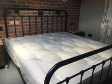Load image into Gallery viewer, ‼️ Further reduced - Industrial style bed frame (Super king)
